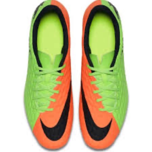 pedazo Personificación Desventaja Nike | Shoes | Nike Hypervenom Phade Iii Fg Green And Orange Football Shoes  | Poshmark